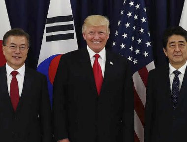 Αυξάνεται η πίεση σε Β. Κορέα από Ιαπωνία, ΗΠΑ και Ν. Κορέα